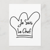 Je Suis Le Chef Briefkaart (Voorkant)