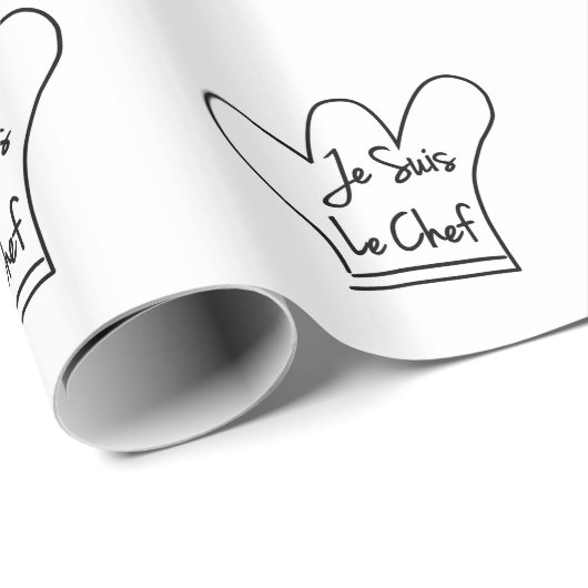 Je Suis Le Chef Cadeaupapier (Rol Hoek)