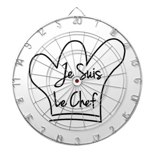 Je Suis Le Chef Dartbord (Voorkant)