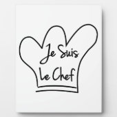 Je Suis Le Chef Fotoplaat (Voorkant)