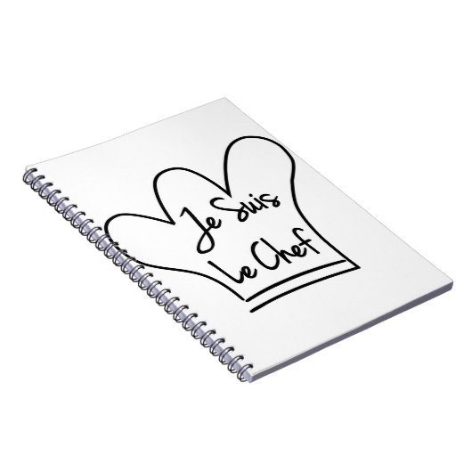 Je Suis Le Chef Notitieboek (Rechterzijde)