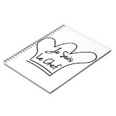 Je Suis Le Chef Notitieboek (Linkerzijde)