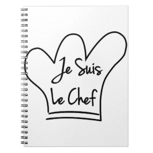 Je Suis Le Chef Notitieboek