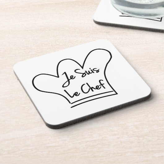 Je Suis Le Chef Onderzetter (Linkerzijde)