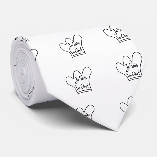 Je Suis Le Chef Stropdas (Opgerold)