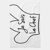 Je Suis Le Chef Theedoek (Verticaal)