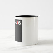 Je Suis-Mok Tweekleurige Koffiemok (Center)