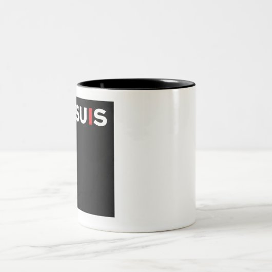 Je Suis-Mok Tweekleurige Koffiemok (Center)