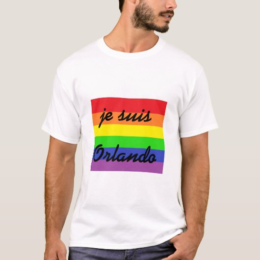 je suis Orlando - T Shirt (Voorkant)