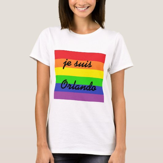 je suis Orlando T Shirt (Voorkant)