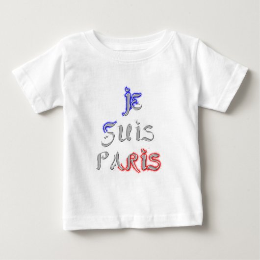 Je suis Paris Art Print (Voorkant)