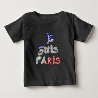 Je suis Paris Art Print