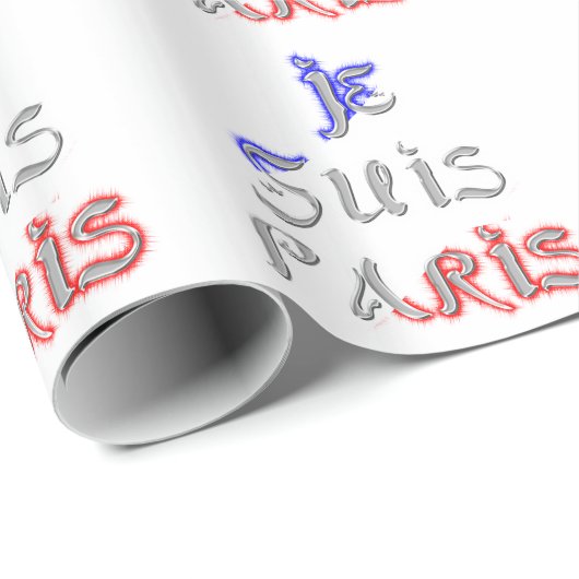 Je suis Paris Art Print Cadeaupapier (Rol Hoek)