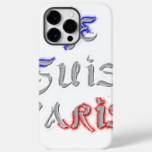 Je suis Paris Art Print Case-Mate iPhone Case (Achterkant)