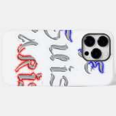 Je suis Paris Art Print Case-Mate iPhone Case (Achterkant (horizontaal))