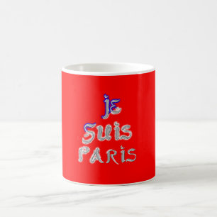 Je suis Paris Art Print Koffiemok