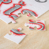 Je suis Paris Art Print Legpuzzel (Zijkant)