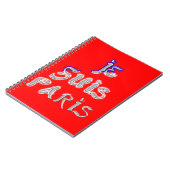 Je suis Paris Art Print Notitieboek (Linkerzijde)