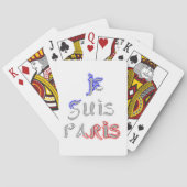 Je suis Paris Art Print Speelkaarten (Achterkant)