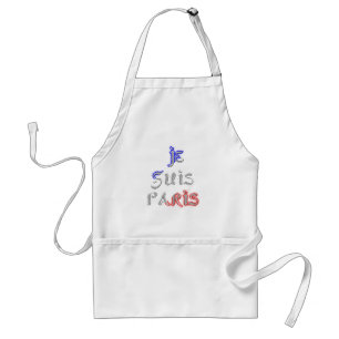 Je suis Paris Art Print Standaard Schort