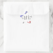 Je suis Paris Art Print Ster Sticker (Tas)
