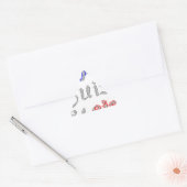Je suis Paris Art Print Sticker (Envelop)