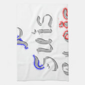 Je suis Paris Art Print Theedoek (Verticaal)