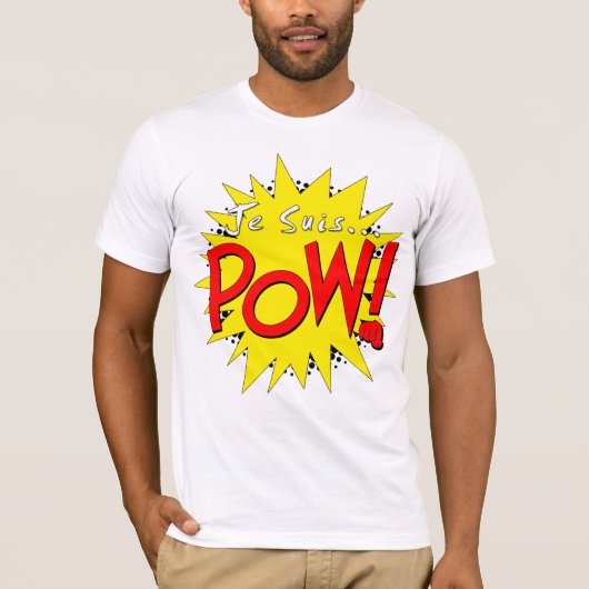 Je Suis POW! T-shirt (Voorkant)