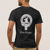Je suis Prest - Clan Fraser Crest T-shirt (Achterkant)