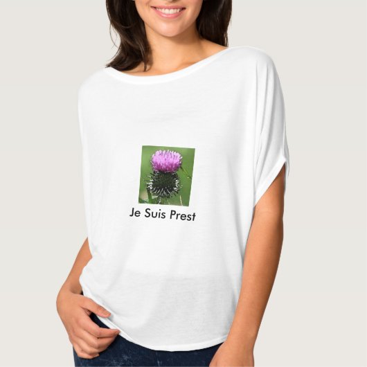 Je Suis Prest Thistle T T-shirt (Voorkant)