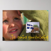 je suis quebecois poster (Voorkant)