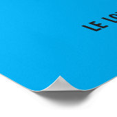 Je suis sur un Bateau! Poster (Hoek)