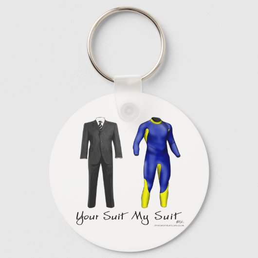 Je Suit Mijn Suit Sleutelhanger (Voorkant)