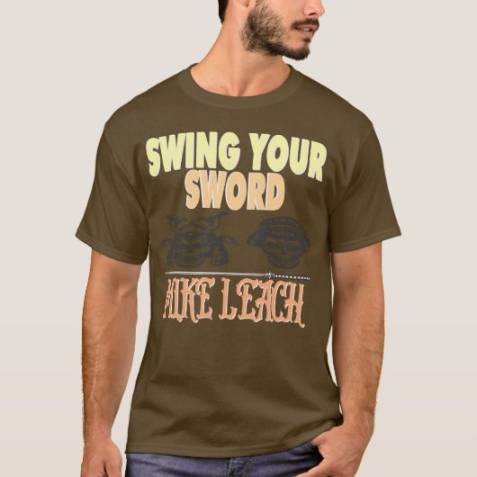 JE SWORD MIKE LEACH SCHAKELEN T-SHIRT (Voorkant)