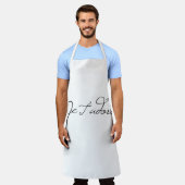 Je T-adore Ik heb je in het Frans aangeraden Schort (Gedragen)