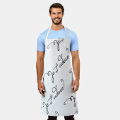 Je T-adore Ik heb je in het Frans aangeraden Schort (Gedragen)