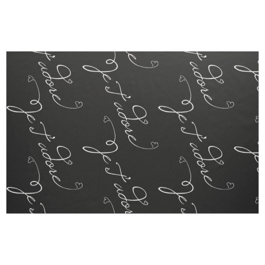 Je T adore Stof (Fat Quarter)