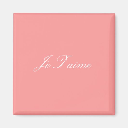 Je T-aime magnet (Voorkant)