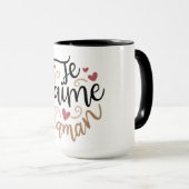 Je t’aime Maman Mok - Franse Moederdag Cadeau (Voorkant rechts)