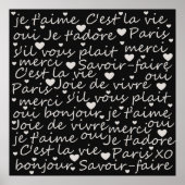 Je t’aime poster (Voorkant)