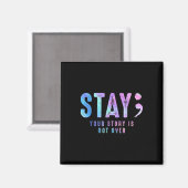 Je T-shirt verhaal is niet zelfdoding over prevent Magneet (Voorkant / Achterkant)