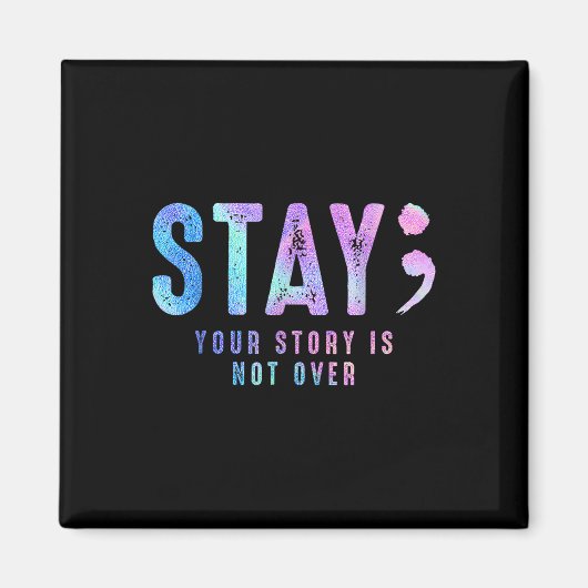 Je T-shirt verhaal is niet zelfdoding over prevent Magneet (Voorkant)