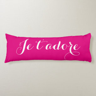 Je t'adore Je t'aime Body Pillow Lichaamskussen