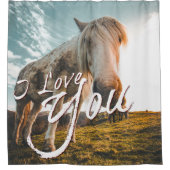 Je t'aime avec betreffende cheva douchegordijn (Voorkant)