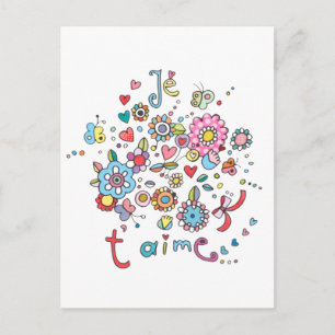 Je T'Aime Briefkaart