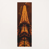 Je T'Aime Brown Sinaasappel Paris Frankrijk Eiffel Yogamat (Voorkant)