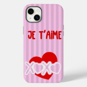 Je t'aime Case-Mate iPhone case (Achterkant)