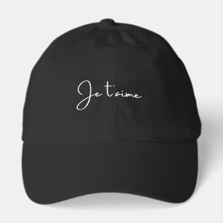 "Je t'aime" is Frans voor "Ik hou van jou" Elegant Trucker Pet