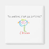 "Je t'aime" magneet (Voorkant)