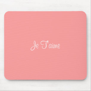 Je T'aime mousepad Muismat
